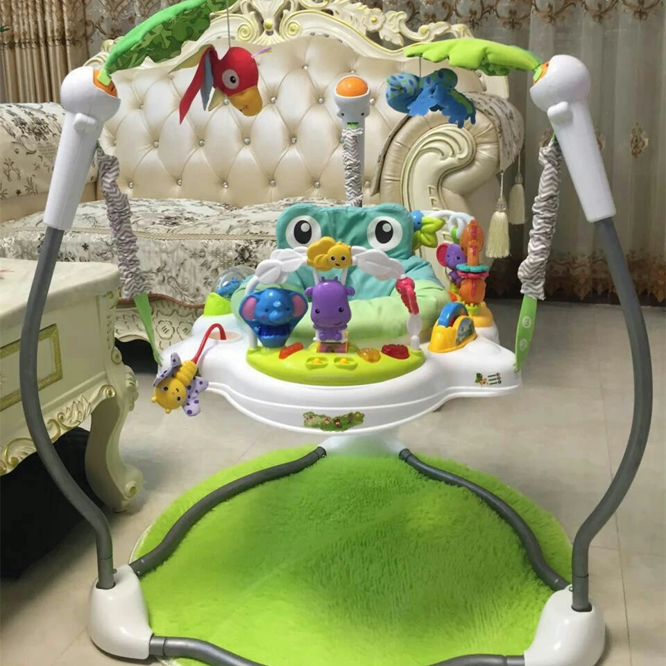 Пианино Baby Bounce Woodland Friends первые шаги Jumperoo Детские прыжки и обучающие стационарные прыжки Детские прыгающие качели