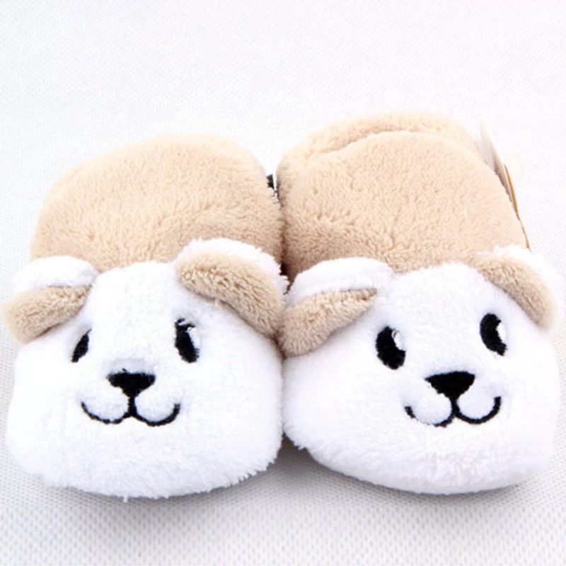 Toddler Baby First Walkers Animal Shape Soft Sole Warm Anti-slip Shoes 0-12Y Prewalker |