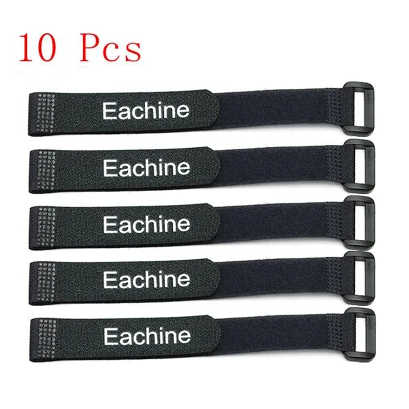 High Quality 10PCS 26cm Eachine Lipo Battery Tie Down Strap Black Blue Green Yellow Red | Игрушки и хобби
