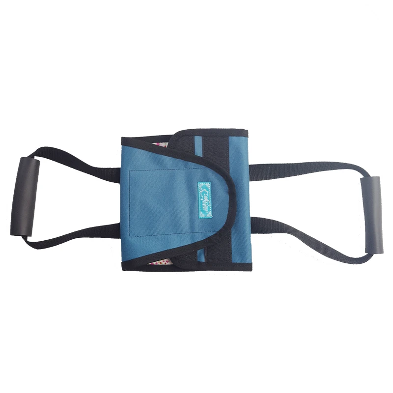 Blue without belt Подъемный ремень для ног, вспомогательный ремень для ухода за парализованными больными постельные подгузники для пожилых людей - Цвет: Blue without belt