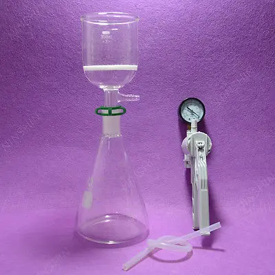 1000 мл всасывающая фильтрационная установка воронка бюшнера колба Erlenmeyer 1 л и