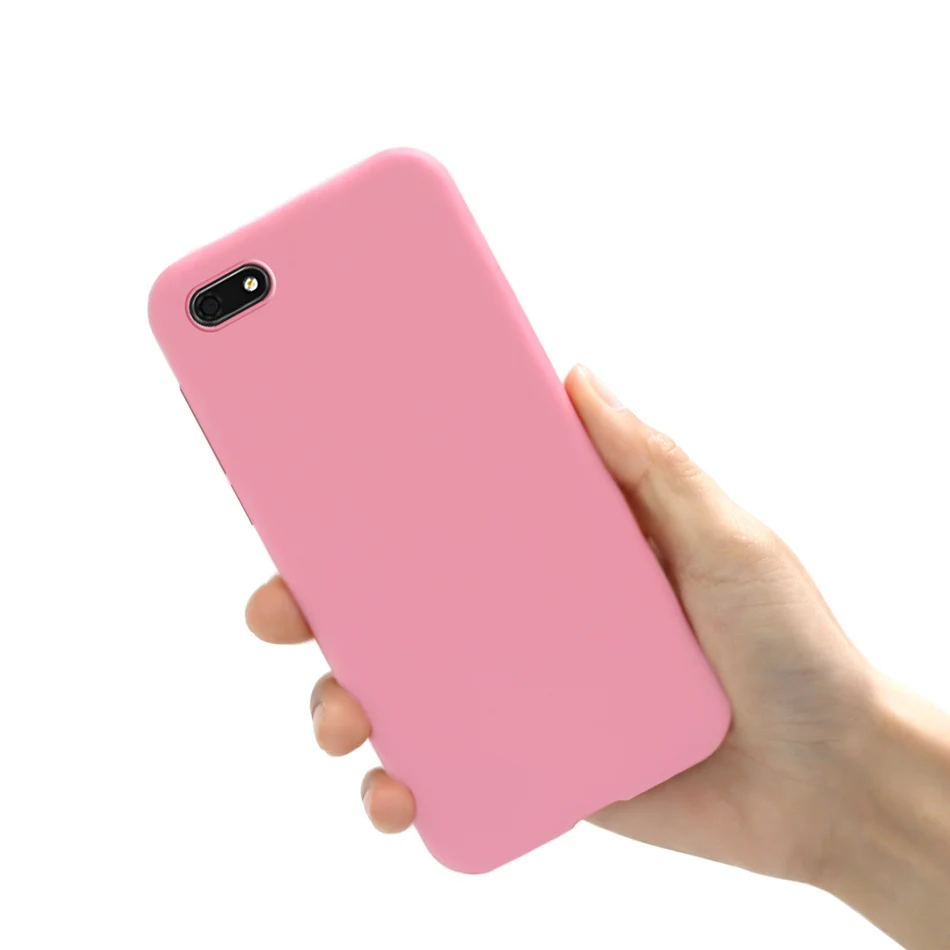 Мягкий силиконовый чехол карамельных цветов для Huawei Honor 7A телефона 5 45 7 A русская