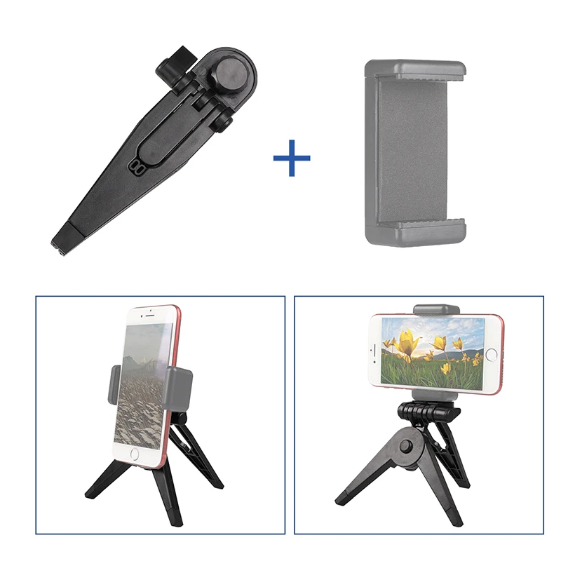 Портативный Настольный мини штатив держатель для GoPro смартфон камера маленький