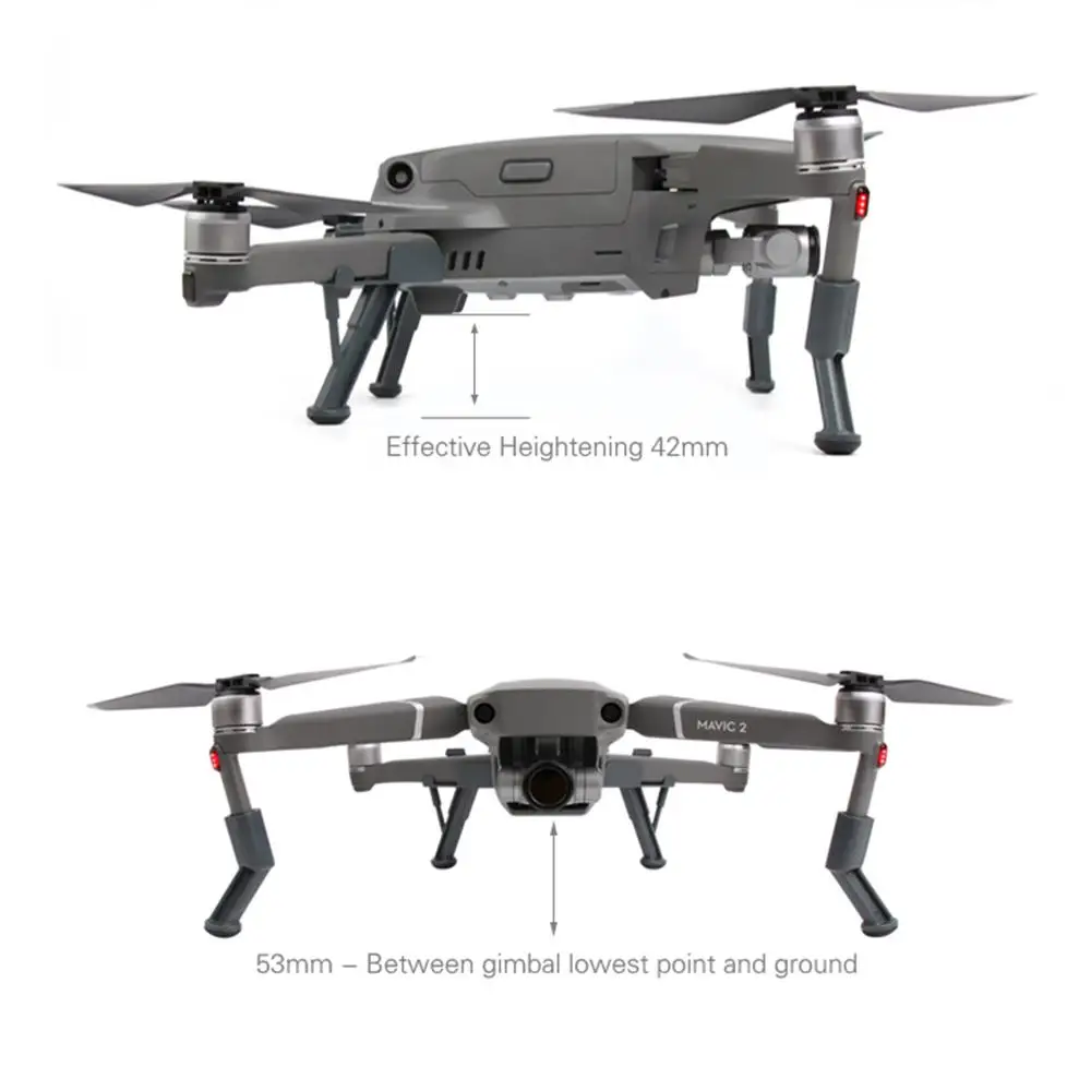 Посадочная Шестерня подъемная Расширенная повышенная нога для DJI MAVIC2 2 PRO
