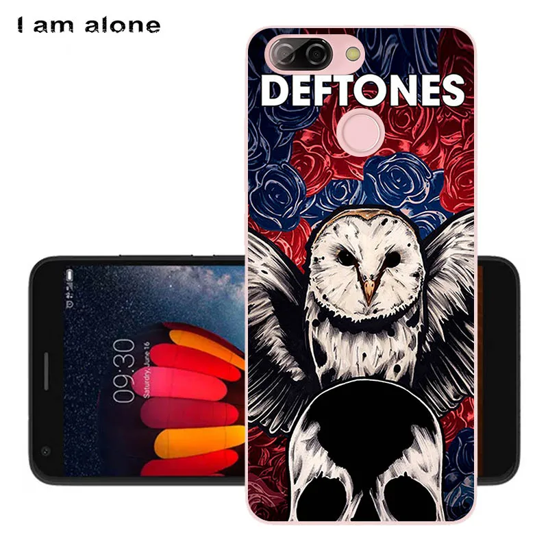 Soft TPU D21 Чехлы для телефонов I am alone для zte Blade V9 Vita, 5,45 дюймов, мягкий ТПУ чехол для мобильного телефона с мультяшным принтом для zte Blade V9 Vita, сумки - Цвет: Soft TPU D21