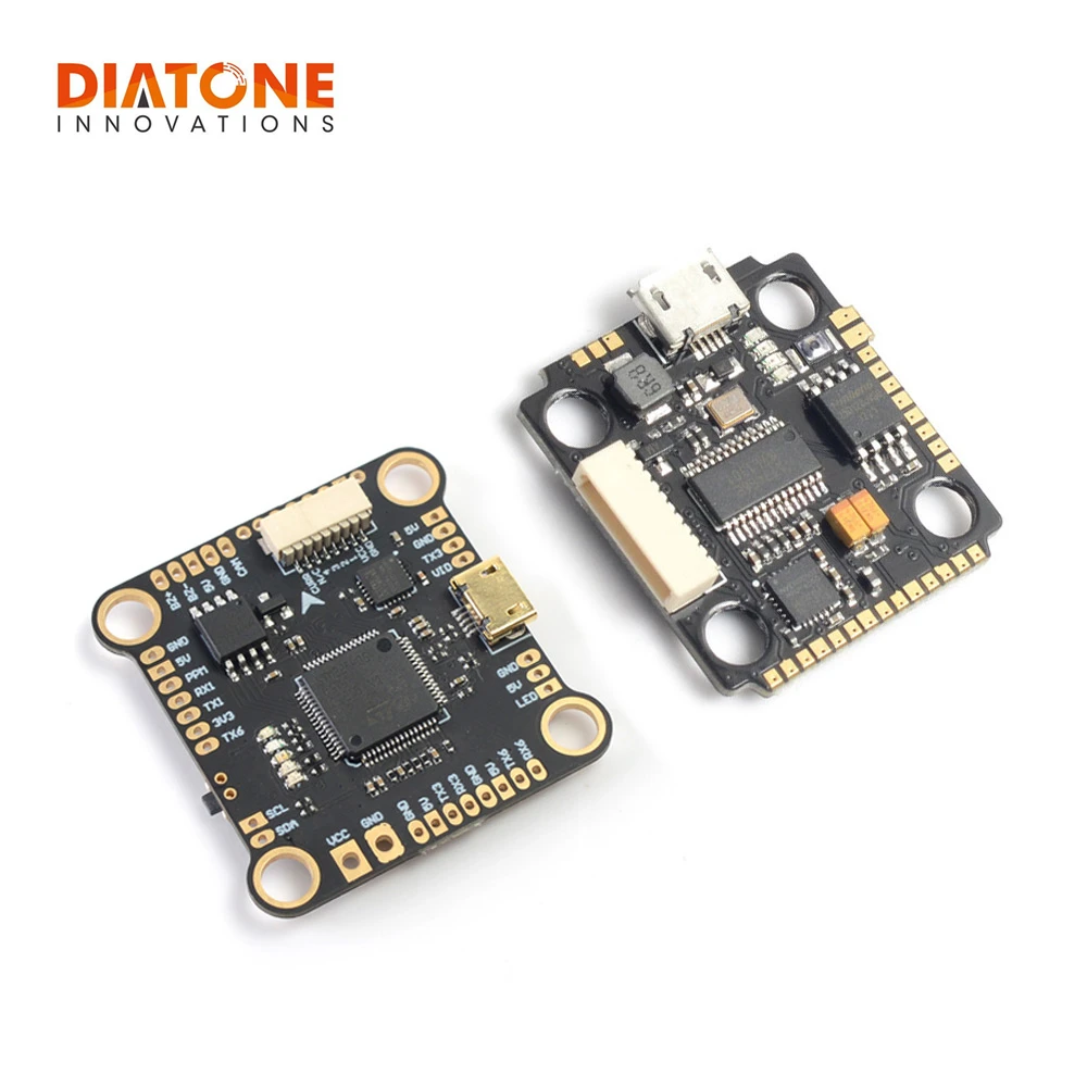 Контроллер полета Diatone Mamba Fury F405/F4M Betaflight STM32 MPU6000 OSD встроенный 5 В/2 а BEC для