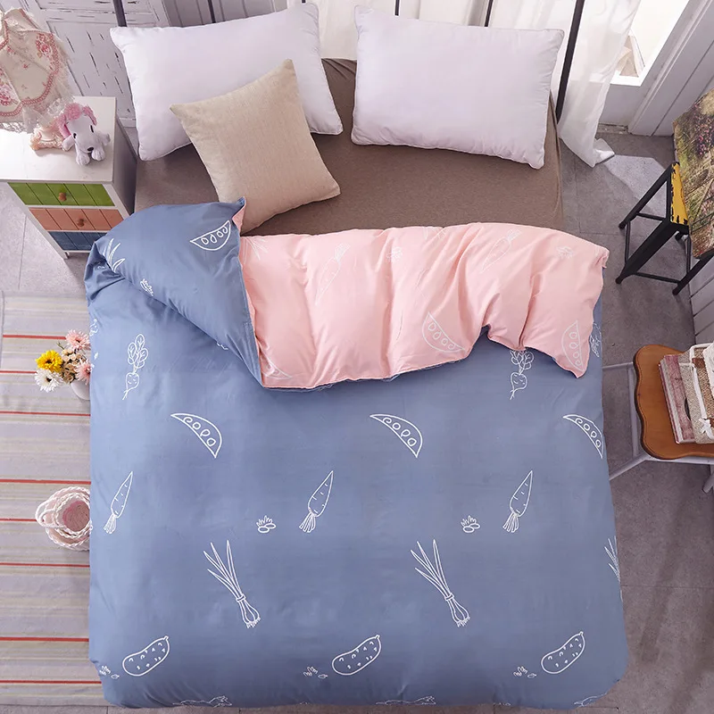 Пододеяльник 1 шт. Мягкое хлопковое одеяло для взрослых и детей постельное белье