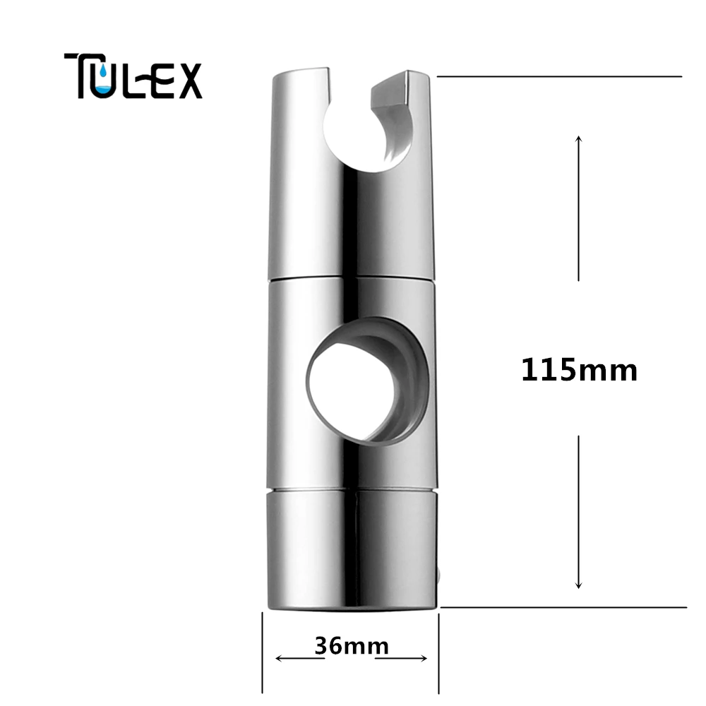 TULEX ручная насадка для душа держатель для 19-25 мм слайдер бар высота и угол регулируемый распылитель держатель душевая штанга Замена