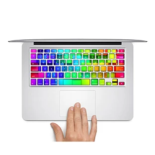 K120 GOOYIYO-Ноутбук США и ЕС клавиатура виниловая наклейка живопись кожи английские буквы Обложка Наклейка для Macbook Air Pro retina Touch Bar - Цвет: K120