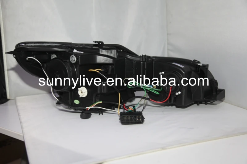 RHD светодиодный головной фонарь 2006 2011 года для Lexus GS300 GS350 GS430 GS450 черный корпус SN|gs430