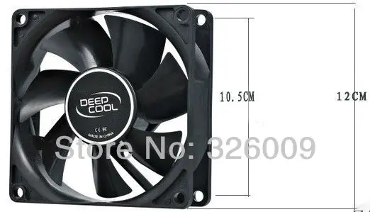 120 мм 12 см 12025 один вентилятор Супер Mute для питания компьютера Корпус Cooler Deepcool XFAN |