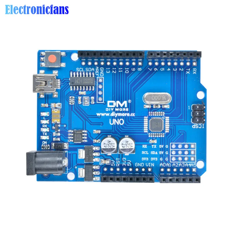 Микроконтроллер CH340 CH340G MEGA328P ATmega328P сменный миниконтроллер USB UNO R3 ATmega16U2 ATmega328 Uno