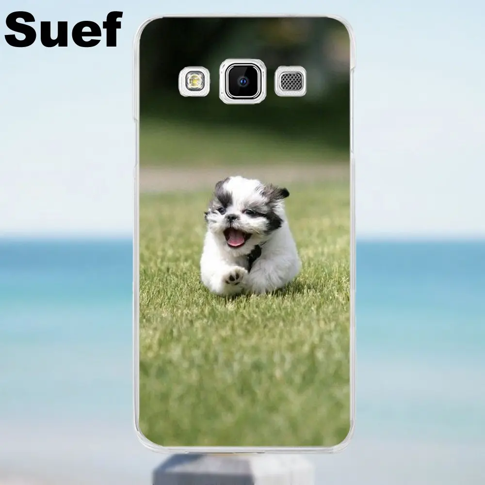 Мягкий чехол для телефона Shih Tzu Shitzu Dog Puppy Galaxy Alpha Core Prime Note 2 3 4 5 S3 S4 S5 S6 S7 S8 mini edge Plus |