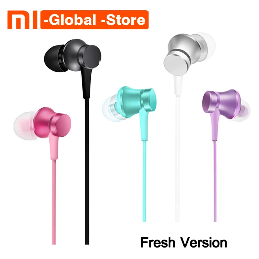 В наличии оригинал Mi Xiaomi Piston 3 свежая Молодежная версия 5 мм наушники в ухо