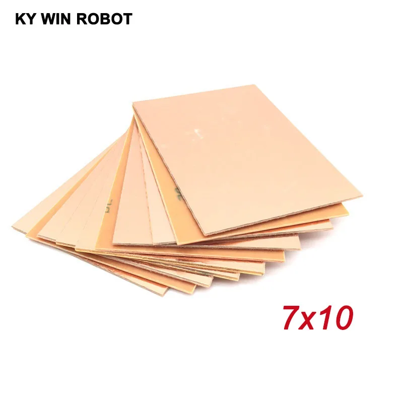 10 шт. PF PCB односторонняя медная плакированная пластина DIY Kit ламинированная