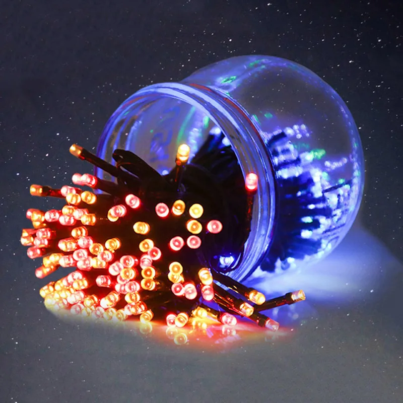 100/200 светодиодный USB 8 Режим 10/20 м светодиодный светильник-гирлянда Водонепроницаемый светодиодный светильник для отдыха на открытом воздухе Сказочный светильник s для рождественской вечеринки, свадебного украшения