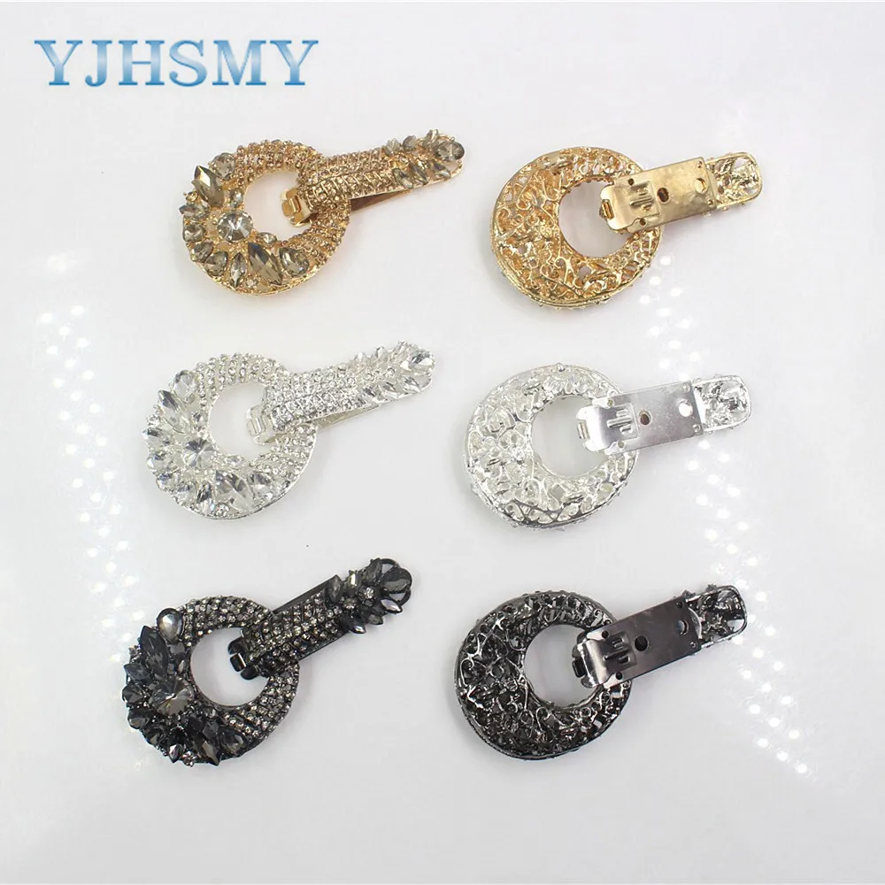 1710191 1 шт. 3 цвета Стразы инкрустированные металлические пуговицы Утконос Пряжка