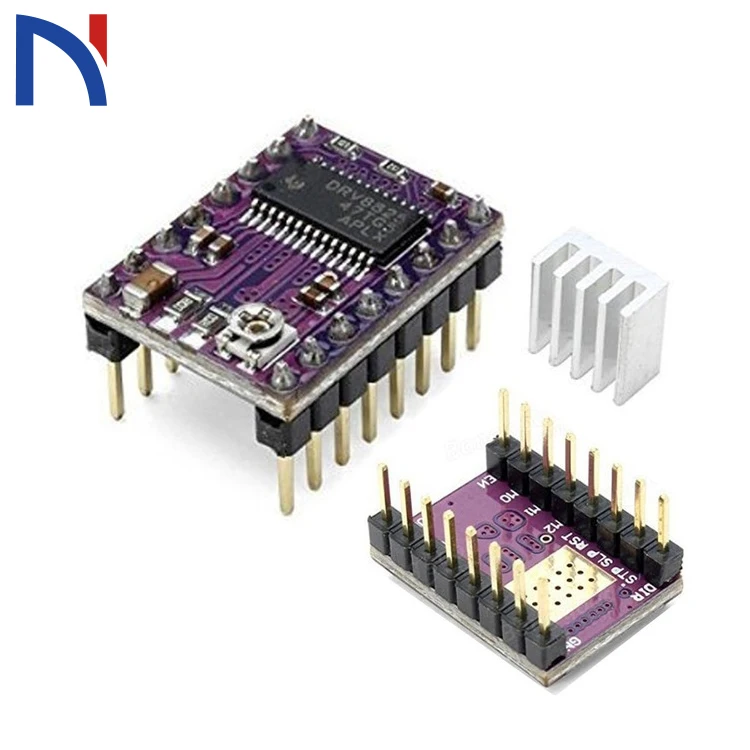 5 шт. шаговый Драйвер Reprap DRV8825 шагового двигателя зеленый красный модуль с
