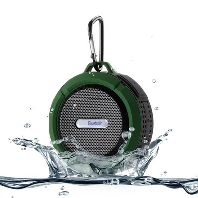 Водонепроницаемый bluetooth динамик с громкой связью сабвуфер крючок на присоске