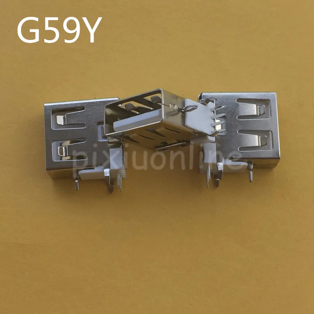 Гнездовой разъем типа А G59Y USB 2 0 10 шт.|4pin female|body shortl connector |