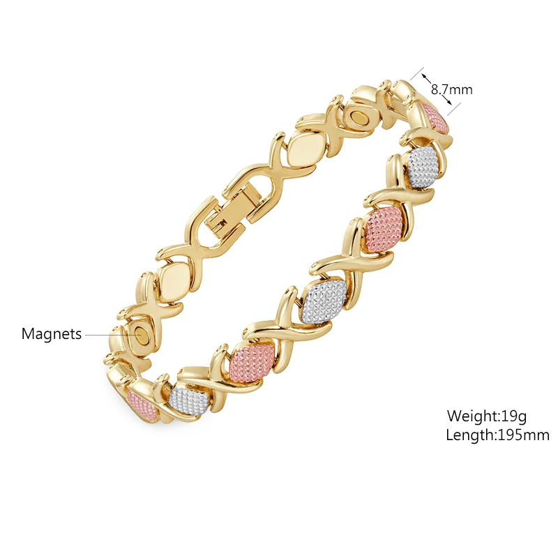 Женские браслеты Escalus 3 тона на магнитной застежке | Украшения и аксессуары