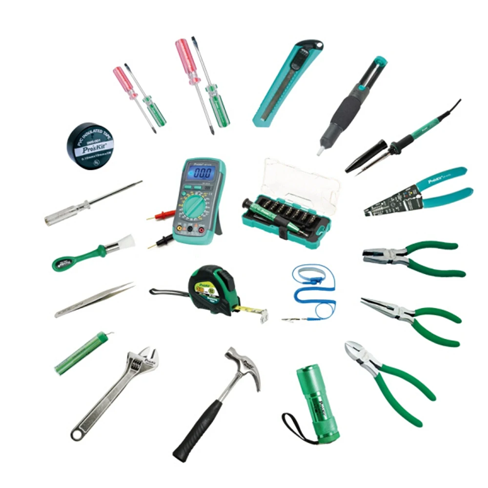Pro'skit PK 2052 техник Tool Kit Professional электроники ручной инструмент набор мультиметр