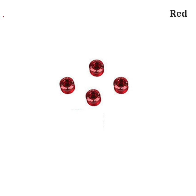 4PCS-Red Litepro MTB велосипедная цепь болты золото/серебро/фиолетовый/синий/красный/черный/зеленый двойной/трехскоростной диск односкоростные винты - Цвет: 4PCS-Red