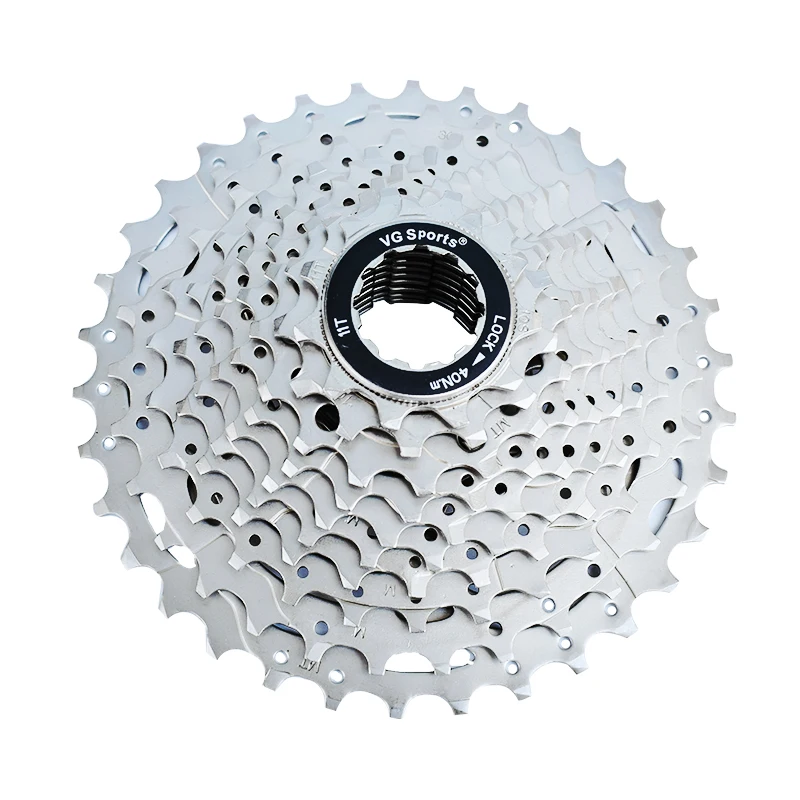 MTB 11-34T 10 скоростей кассета велосипедная Звездочка свободного хода cdg 10S горный велосипед свободного хода 36T Сверхлегкий 389g серебристый VG спортивный