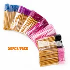 50 шт. одноразовая щеточка для ресниц для наращивания ресниц кисти для косметического макияжа инструмент для ресниц для чистки щетки для туши аппликатор