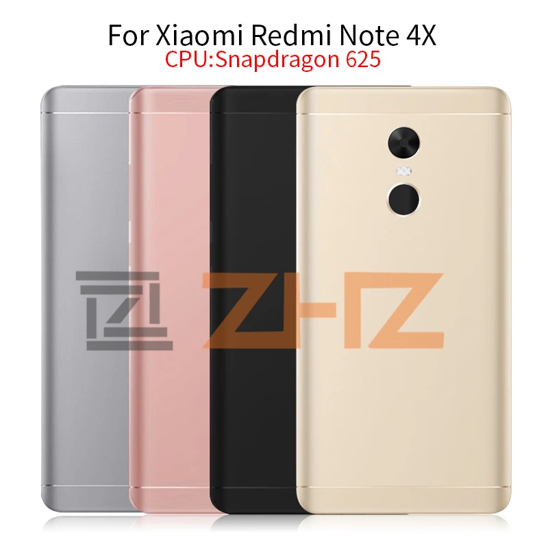 Оригинальный чехол для Xiaomi Redmi Note 4X 3 ГБ 4 задняя крышка аккумулятора snapdragon 625