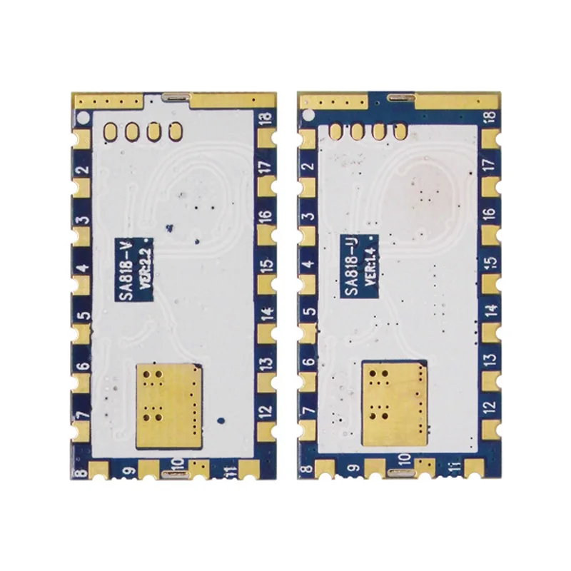4 шт./лот SA818 V 134 ~ 174 МГц (VHF) модуль рации 1 Вт 3 5 км Расстояние RDA1846S 400 480 (UHF)134 (VHF)|distance