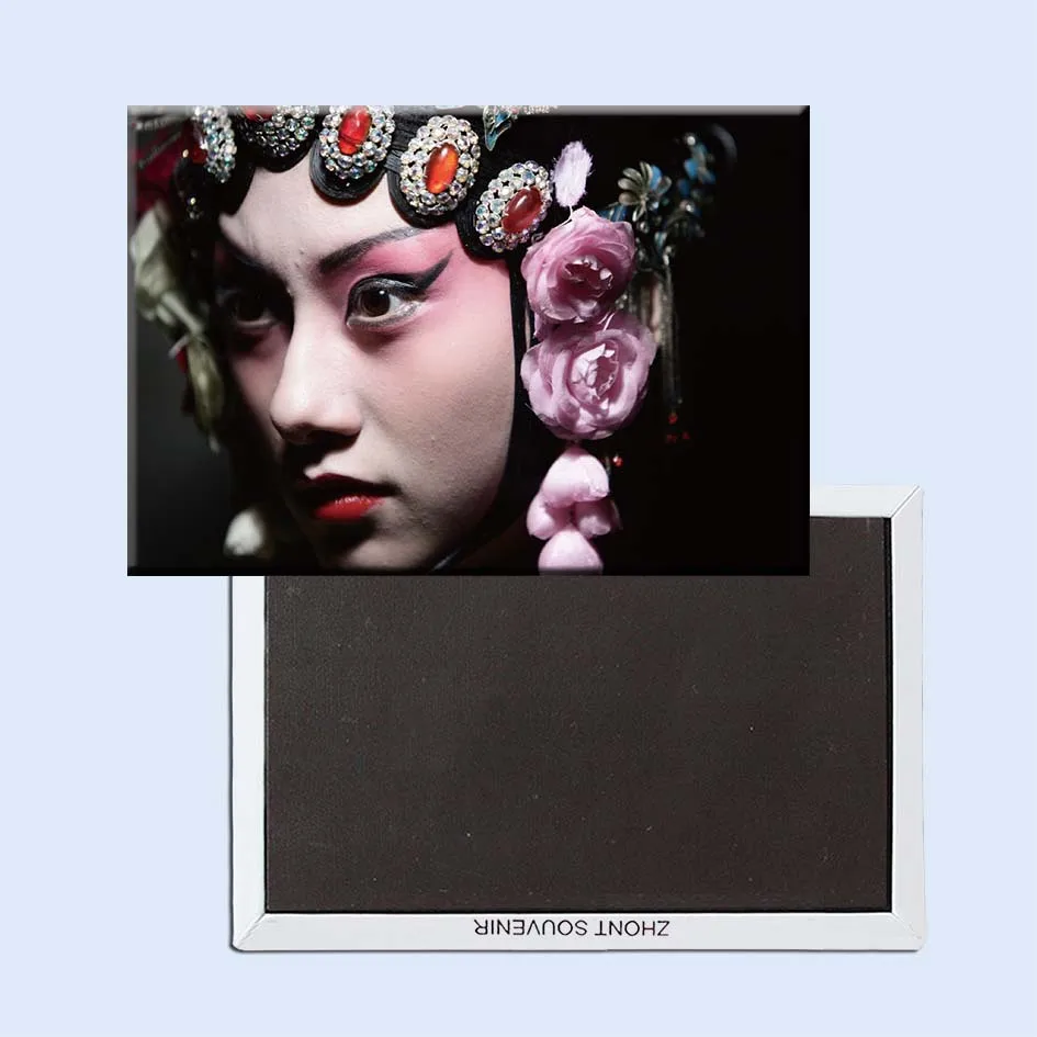 

SOUVEMAG Beijing Opera Mask Refrigerator Magnets 21157,Souvenirs of Pictures
