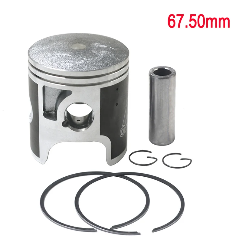 67.50mm Piston Kit Для KAWASAKI KDX250 KDX 250 Размер цилиндра мотоцикла 67 мм 67,25 мм 67,50 мм 67,75 мм 68 мм комплект поршневых и поршневых колец - Цвет: 67.50mm Piston Kit