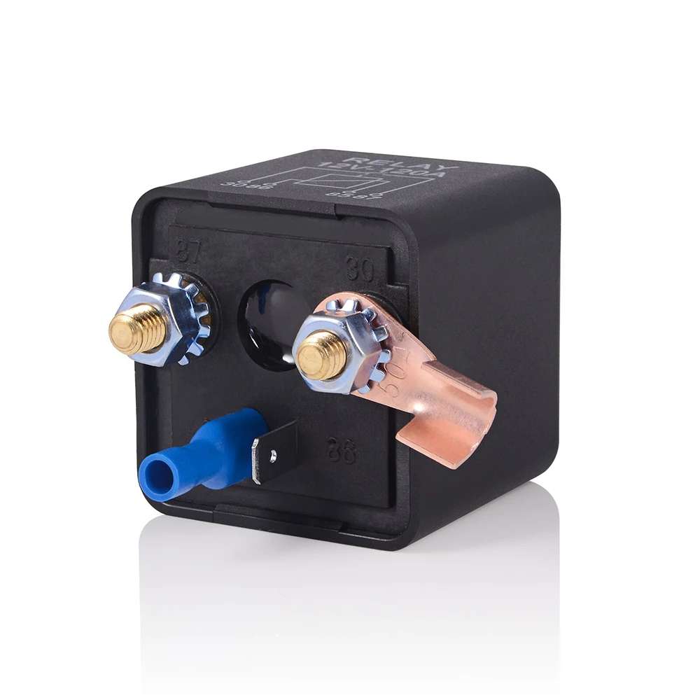 12V 24V 120A автомобильное реле гнездо комплект Высокое Мощность Аккумулятор для заводки автомобиля на включение/выключение реле терминалы тяжелых автомобиль Грузовик Мотор Батарея реле
