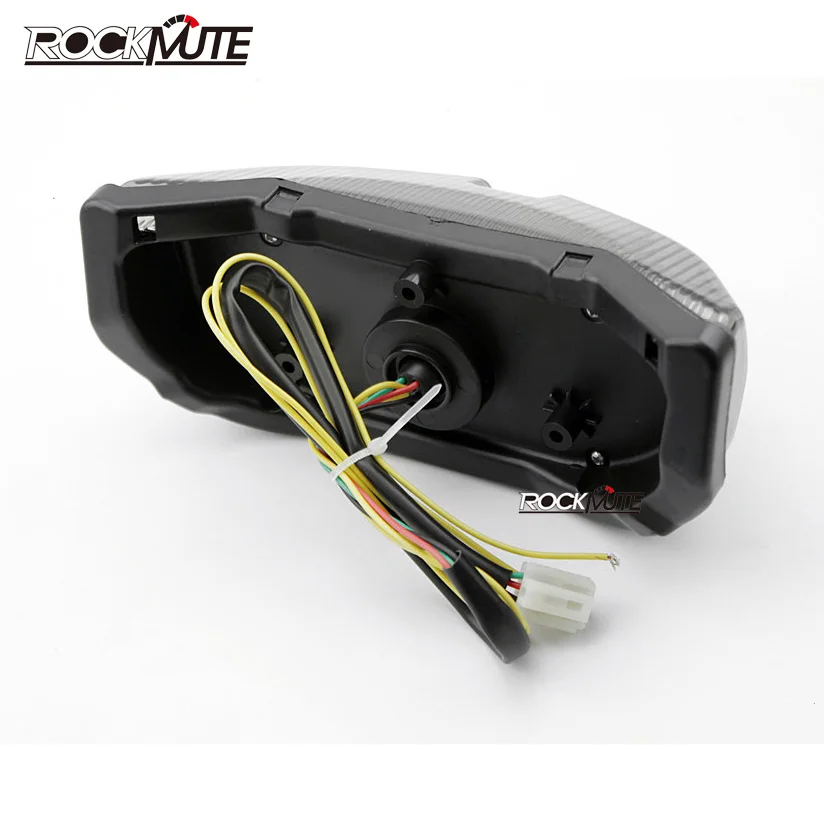 Интегрированный светодиодный задний фонарь для мотоцикла тормозной сигнал