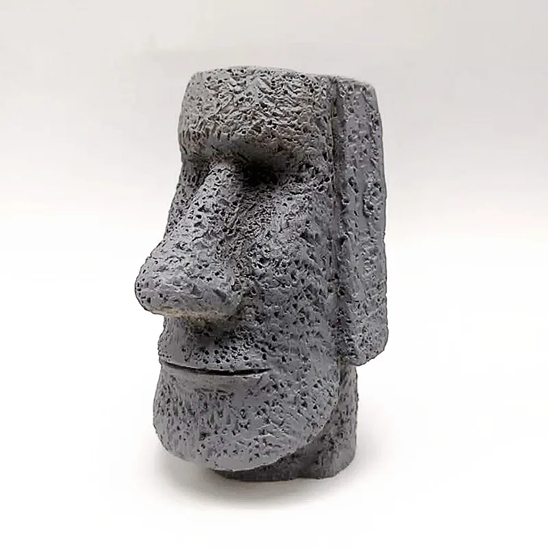 3D Пасхальный остров каменная статуя силиконовая форма для изготовления бетонной