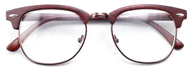 Новые винтажные Ретро красные деревянные полосы для бровей линии очки очков