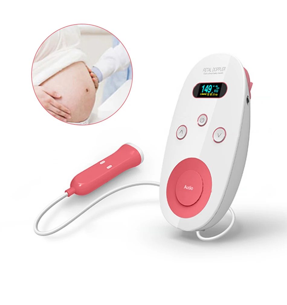 Ультразвук Meauring Baby Heart фетальный допплер портативный беременность медицинская машина Meauring сердце бытовой детектор машина