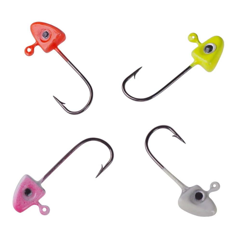 20 шт./лот 1 6 г/2 9 см Lead Jig Head подледная рыбалка приманка крючок с насадкой наживка