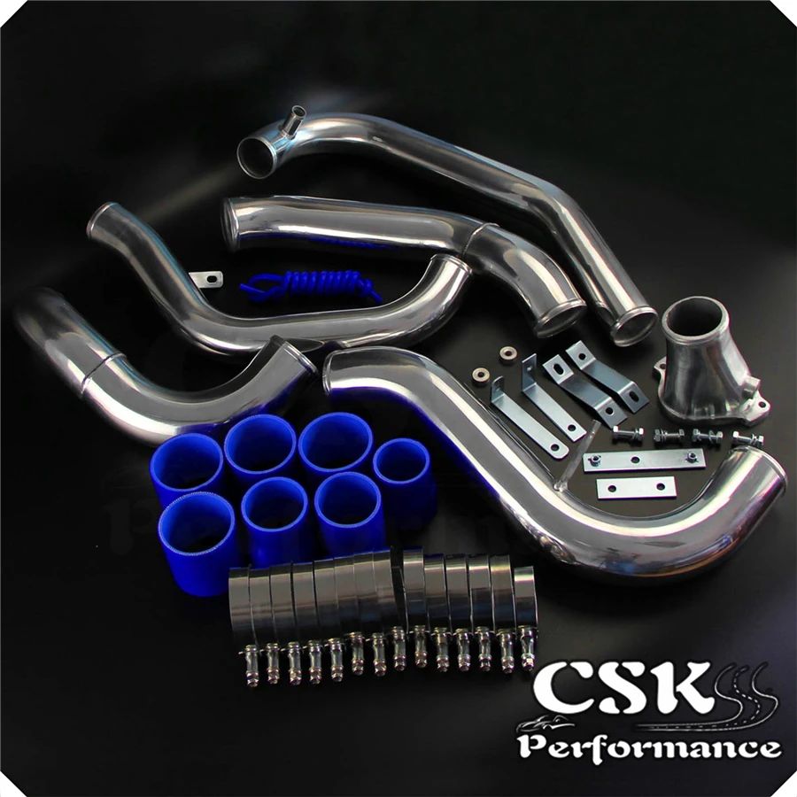 Fits For Mazda RX7 RX-7 FC FC3S 13B Upgrade FMIC Intercooler Pipe Piping Kit 86-91 Blue/Red/Black |