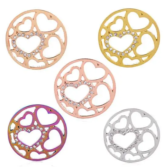 Лидер продаж кулон в форме сердца с моим монетным диском 33 мм для кулона 35 модное