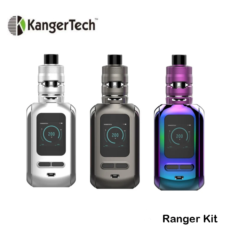 Оригинальный Kanger Ranger комплект поле Mod Vape 200 Вт с Танк 3 8 мл Fit Milli сетки катушки