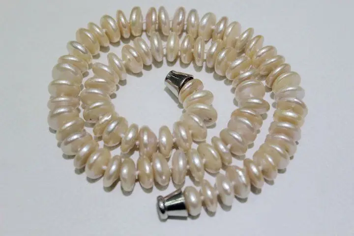 Jew3108 BrownBeautiful кеши reborn ожерелье перлы 17.5 ДЮЙМОВ Сплава &quotРучной Работы&quot AAA|necklace