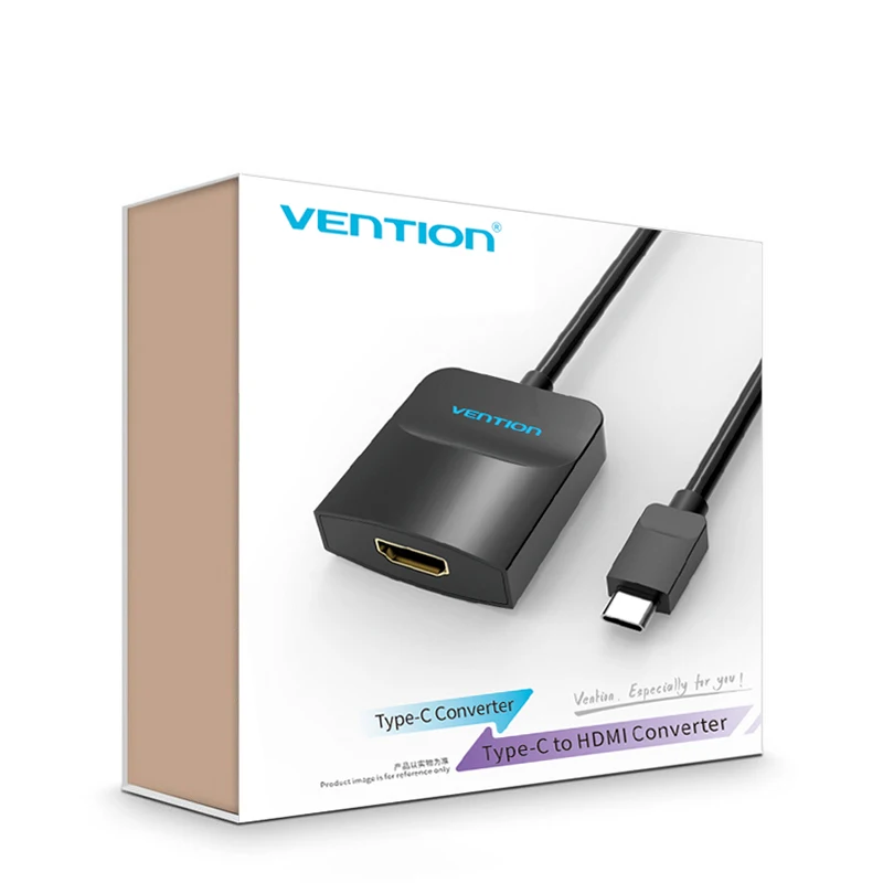 Адаптер Vention Type C 3 1 HDMI преобразователь с поддержкой 4K * 2K для Apple Macbook 12 дюймов и Google