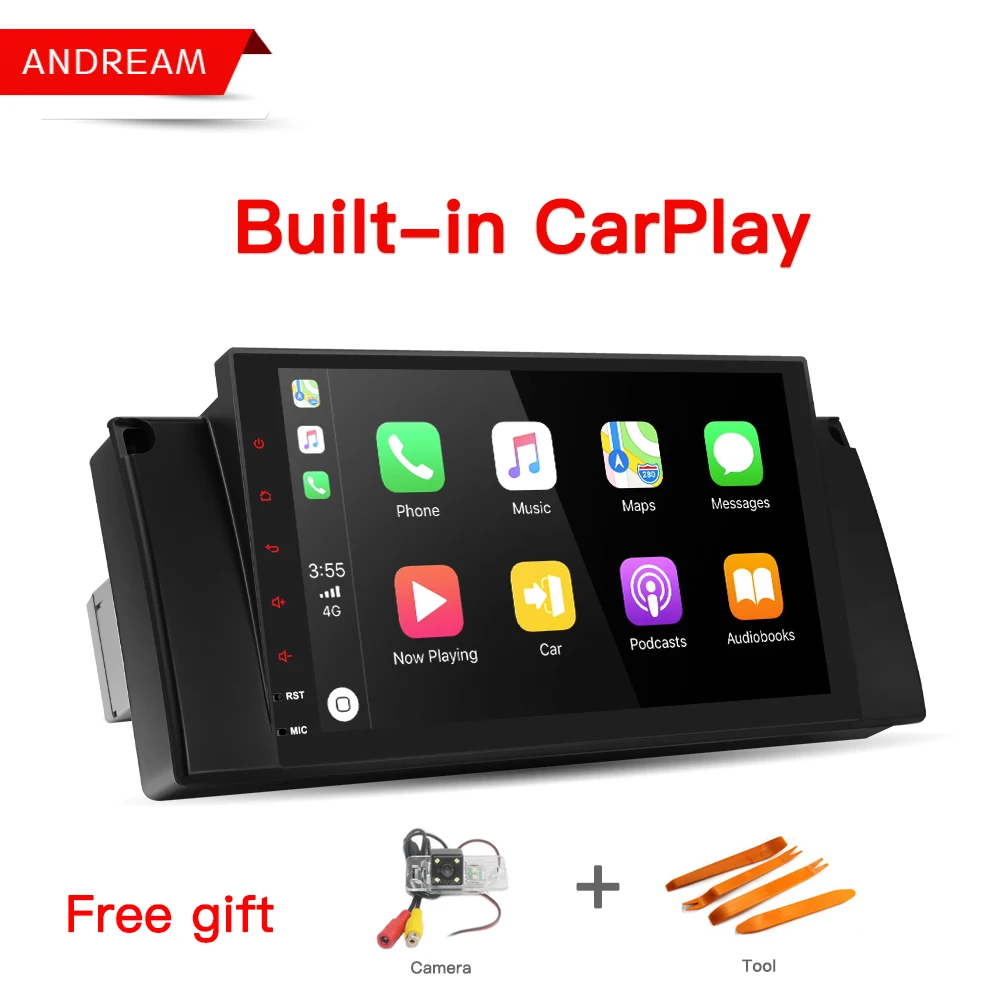 Andream Android 7 1 4 ядра 2G Оперативная память 16G Встроенная 2.5D ips Экран автомобиля плеер