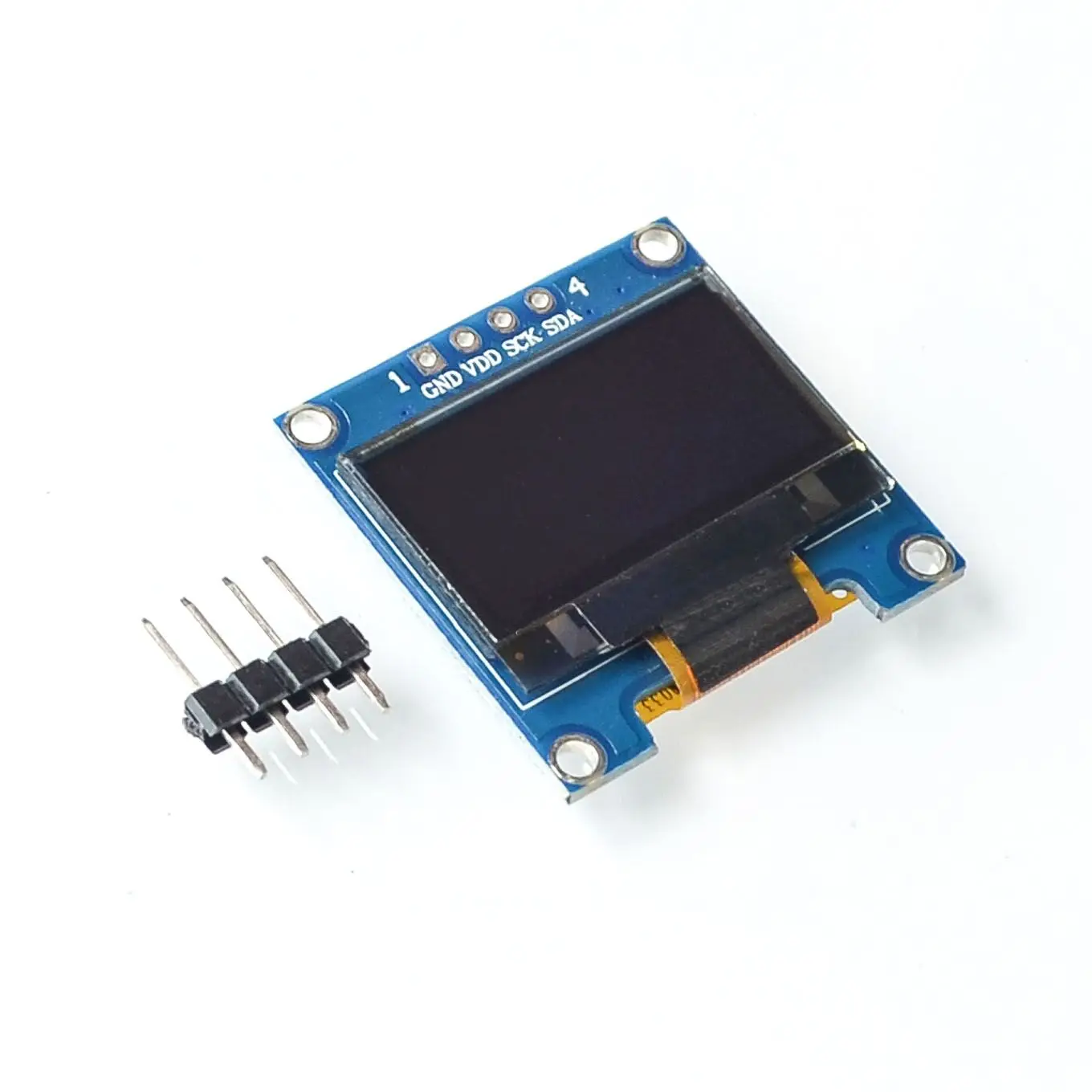 【SIMPLE ROBOT】Blue или белый 128X64 0 96 дюймов O светодиодный ЖК дисплей Дисплей модуль для