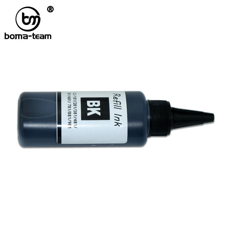 PBK Dye ink Универсальный запасной пигмент печатной краски для Canon PGI 280 281 380 381 480 481 580 581 680 681 780 781 880 881 980 981 картридж для принтера - Цвет: PBK Dye ink