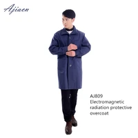 direct selling anti radiation overcoat computer room and signal base station emf shielding men and women workwear