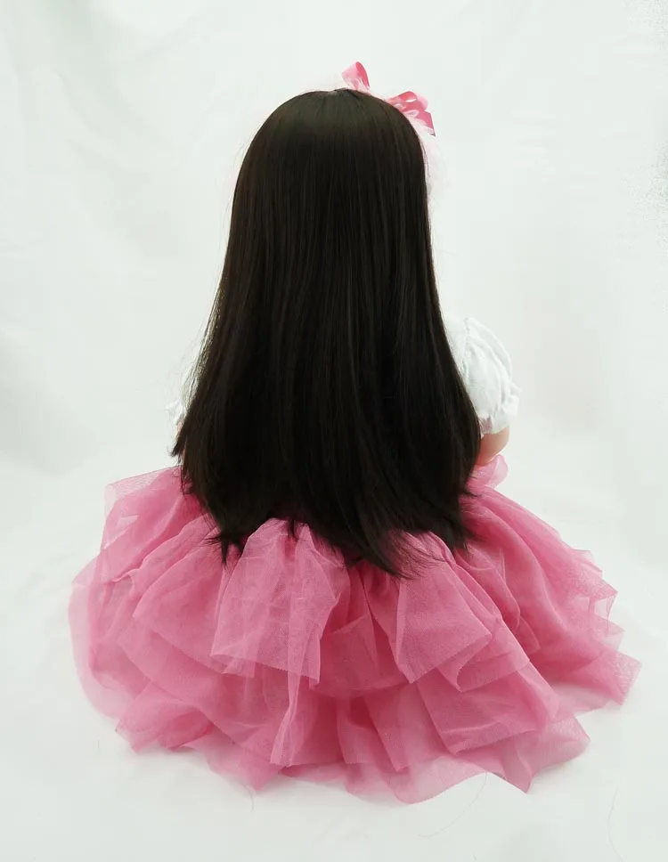 22 дюйма 55 см силиконовые куклы для новорожденных Реалистичная кукла игрушки