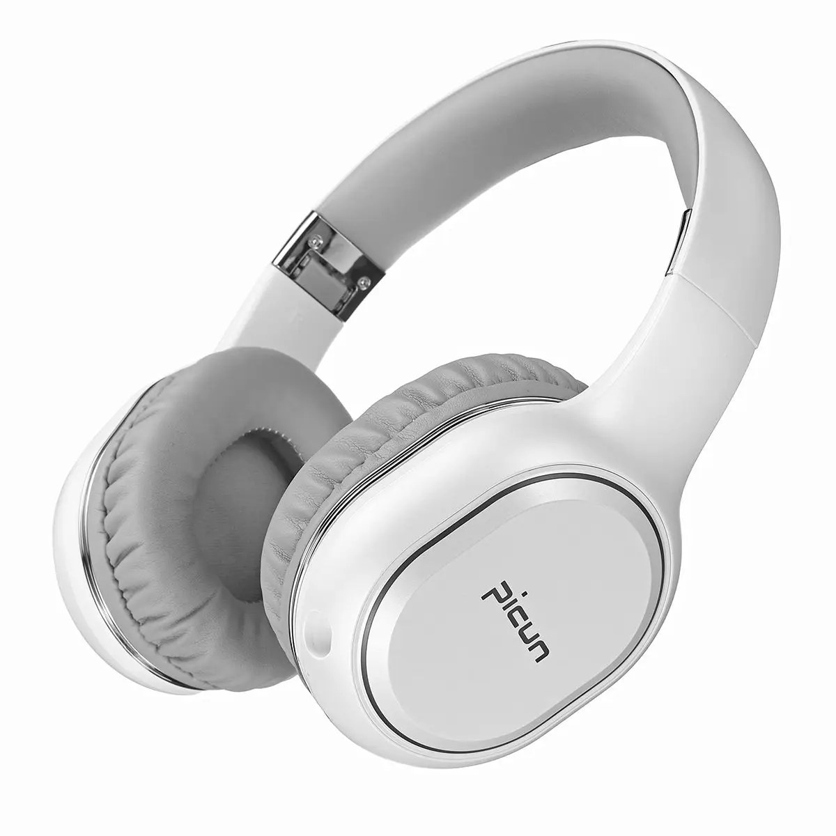 Серый Беспроводные bluetooth Накладные наушники RGB светодиодный светильник умная Вибрация объемный звук Игровая гарнитура с микрофоном для геймеров ПК телефонов - Цвет: Серый